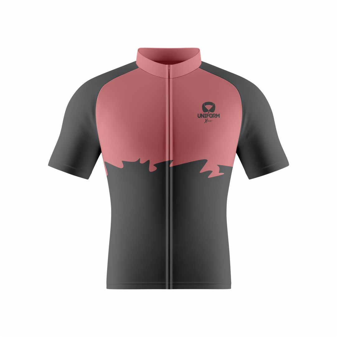 Pink Cycling Uniform: This vibrant pink cycling set includes a breathable jersey and shorts. Designed for road and mountain biking, it offers comfort, performance, and an aerodynamic fit. Perfect for cyclists who want to add a bold and lively touch to their rides. Keywords: pink cycling uniform, cycling jersey, cycling shorts, road biking, mountain biking, professional cycling, cycling kit, cycling apparel, cycling gear, biking clothes, cycling outfit