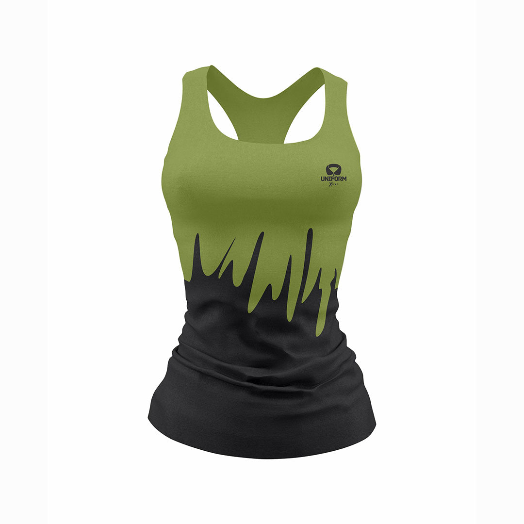 Olive Green Women's Netball Uniform: Command attention on the court with our stylish olive green netball uniform for women. This set features a breathable jersey and matching shorts, designed for agility and comfort during gameplay. Dominate the game in style with our premium set. Keywords: olive green women's netball uniform, netball jersey, netball shorts