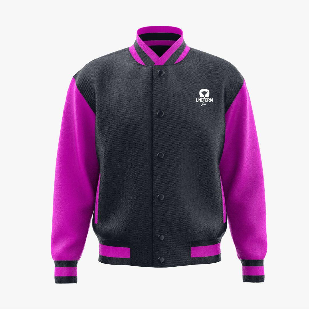 This product is Custom Varsity Jackets, designed with high-quality materials and customizable features. These jackets are ideal for teams, schools, or personal use, offering a stylish and comfortable fit.