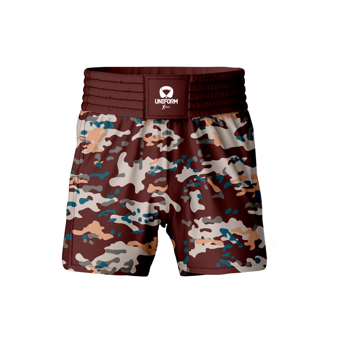 Brown MMA Shorts: Enhance your training sessions with our rugged brown MMA shorts. Designed for durability and flexibility, these shorts offer excellent comfort and range of motion during intense workouts. Stand out in the gym with our premium brown design. Keywords: brown MMA shorts, mixed martial arts shorts, training gear, athletic shorts