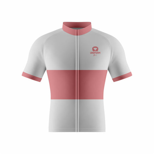 Pink Cycling Uniform: This vibrant pink cycling set includes a breathable jersey and shorts. Perfect for road and mountain biking, it ensures comfort, performance, and an aerodynamic fit. Ideal for cyclists who want to ride with style and make a colorful statement on the road. Keywords: pink cycling uniform, cycling jersey, cycling shorts, road biking, mountain biking, professional cycling, cycling kit, cycling apparel, cycling gear, biking clothes, cycling outfit