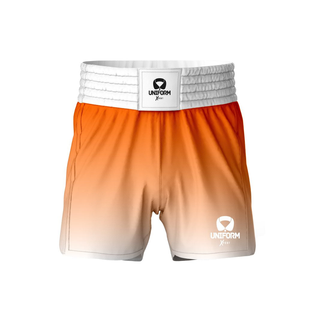 Orange MMA Shorts: Energize your training sessions with our vibrant orange MMA shorts. Designed for durability and flexibility, these shorts provide superior comfort and freedom of movement during intense workouts. Make a bold statement in the gym with our premium orange design. Keywords: orange MMA shorts, mixed martial arts shorts, training gear, athletic shorts