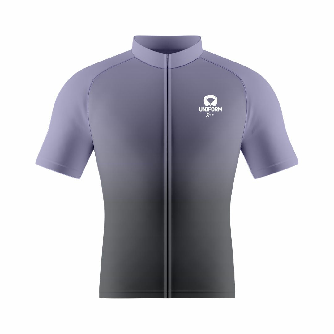 Gray Cycling Uniform: This sleek gray cycling set features a breathable jersey and shorts. Perfect for road and mountain biking, it ensures comfort, performance, and an aerodynamic fit. Ideal for cyclists seeking a modern and versatile look on their rides. Keywords: gray cycling uniform, cycling jersey, cycling shorts, road biking, mountain biking, professional cycling, cycling kit, cycling apparel, cycling gear, biking clothes, cycling outfit