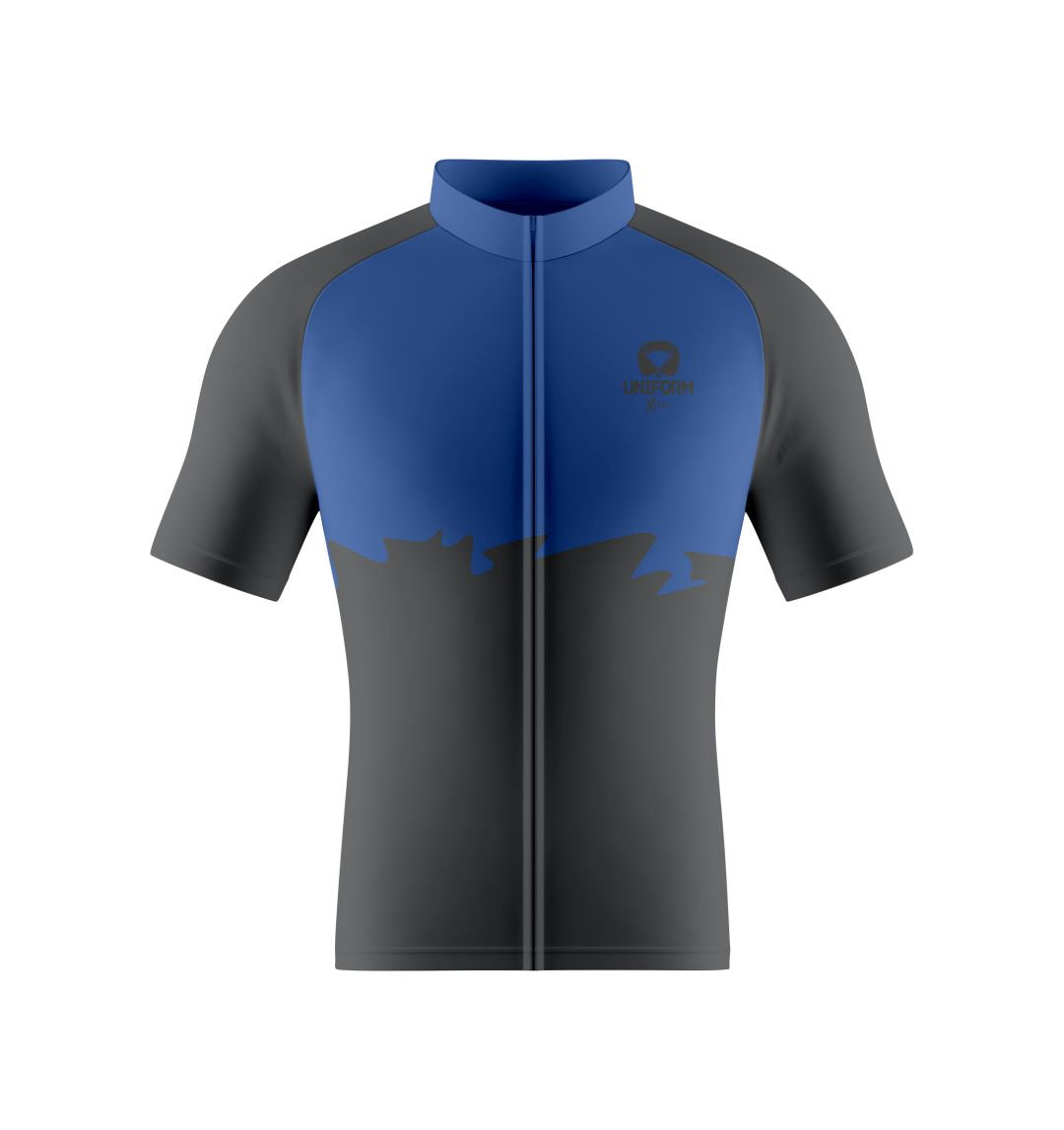 Blue Cycling Uniform: This sleek blue cycling set includes a breathable jersey and shorts. Designed for road and mountain biking, it offers comfort, performance, and an aerodynamic fit. Ideal for cyclists who appreciate a timeless and versatile look on their rides. Keywords: blue cycling uniform, cycling jersey, cycling shorts, road biking, mountain biking, professional cycling, cycling kit, cycling apparel, cycling gear, biking clothes, cycling outfit