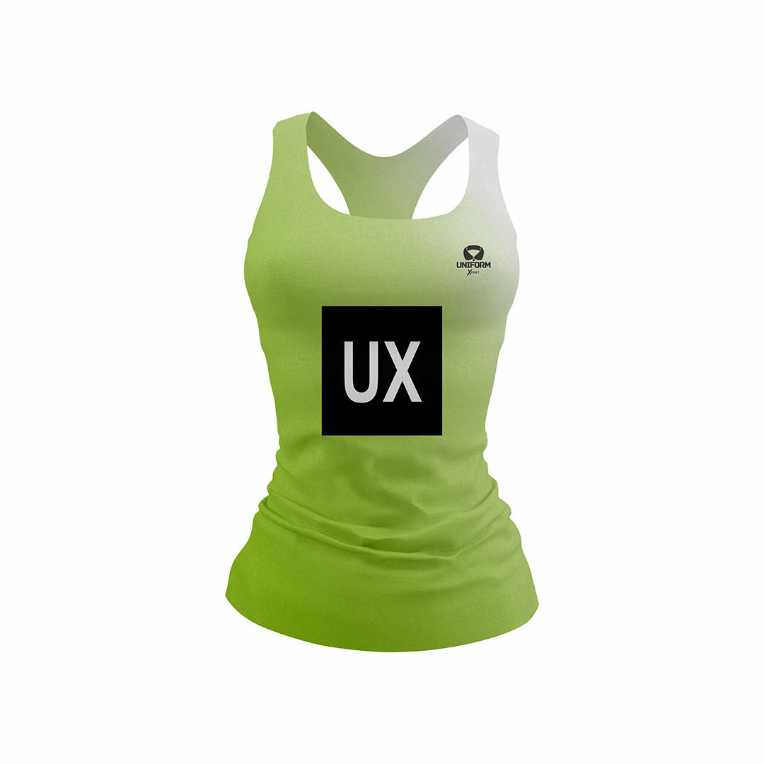 Green Women's Netball Uniform: Our green netball uniform for women combines style and functionality. This set includes a breathable jersey and matching shorts, designed for agility and comfort on the court. Play with confidence and excel in our premium set. Keywords: green women's netball uniform, netball jersey, netball shorts