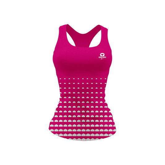 Pink Women's Netball Uniform: Shine on the court with our stylish pink netball uniform for women. This set features a breathable jersey and matching shorts, designed for agility and comfort during gameplay. Elevate your performance with our premium set. Keywords: pink women's netball uniform, netball jersey, netball shorts