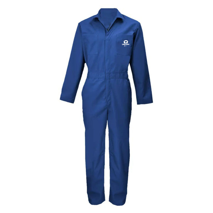 High-Quality Industrial Coverall Uniform, Men's Industrial Coverall Uniform, Premium Coverall Uniform for Industrial, Durable and Safe Workwear, Heavy-Duty and Comfortable, Protective Coverall Uniform for Work