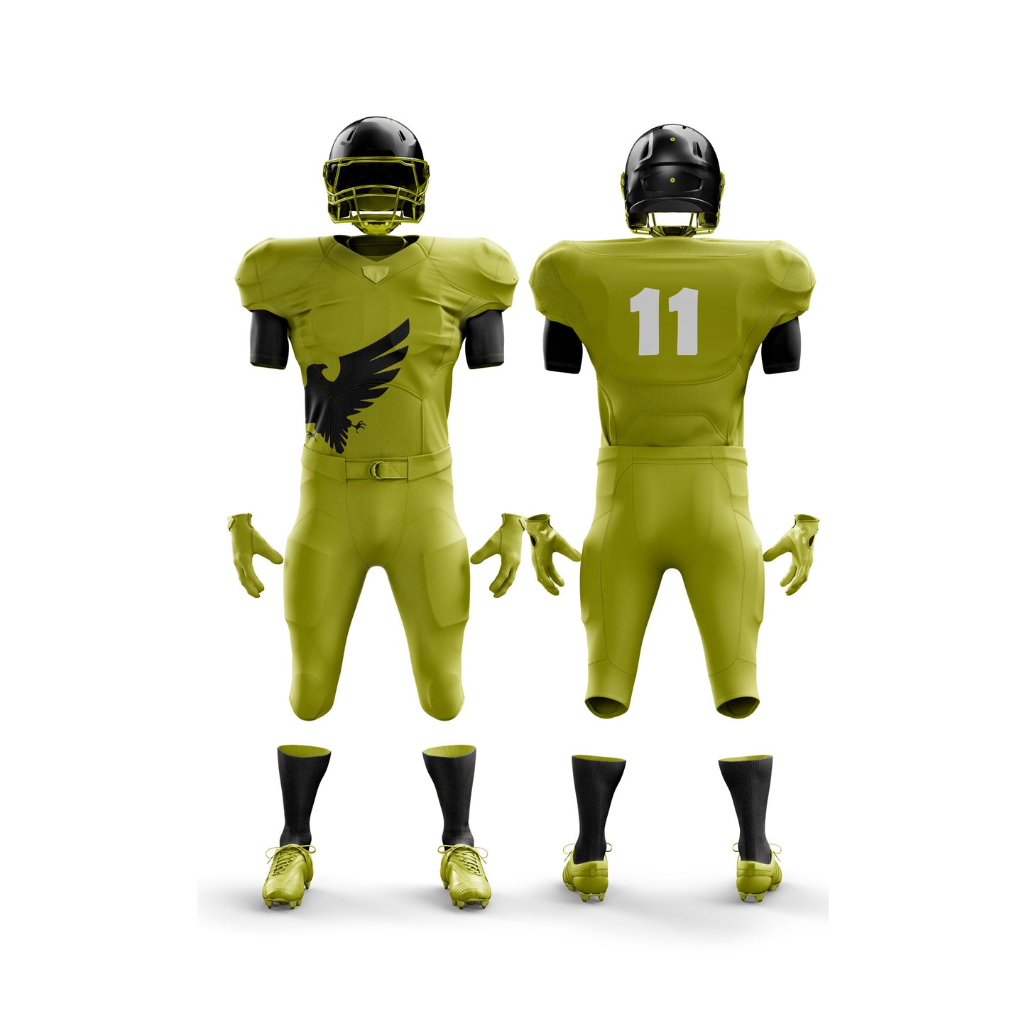 This file depicts the Uniform Xpert American Football Uniform, designed for elite performance on the football field. It features advanced moisture-wicking technology, reinforced seams, and a professional design. Ideal for athletes in the USA, UK, Canada, and globally, ensuring comfort and durability during competitive games and practices.