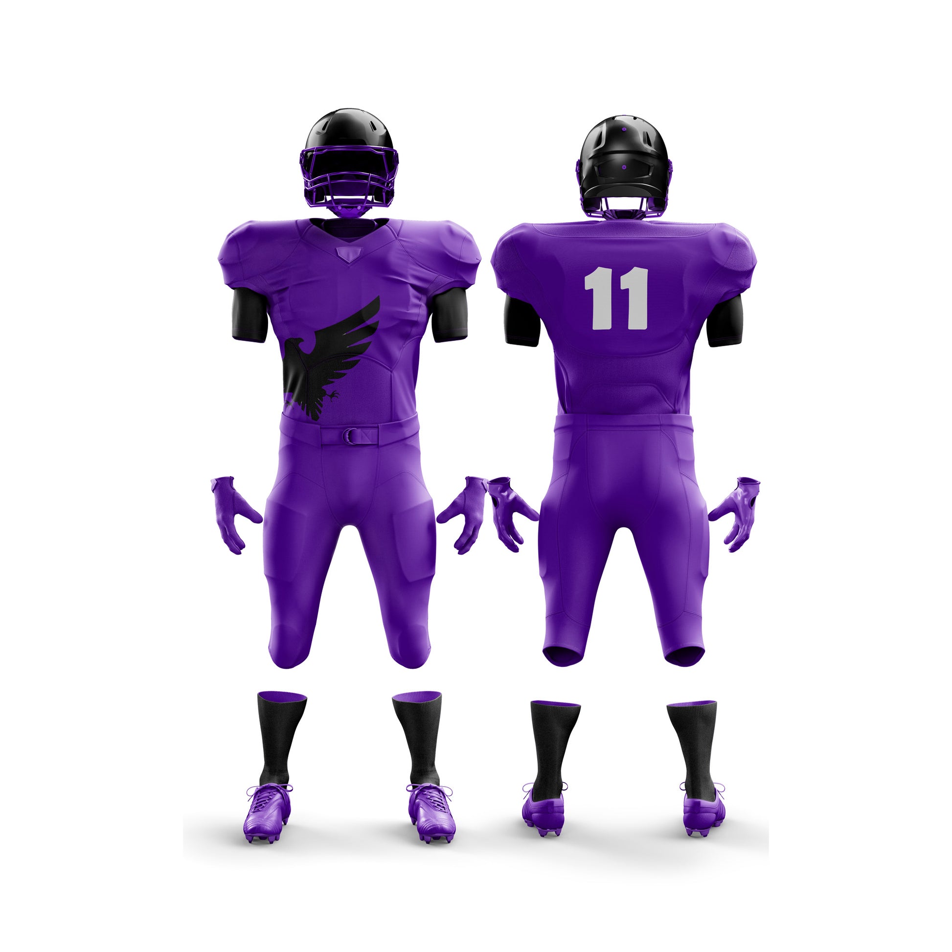 This file depicts the Uniform Xpert American Football Uniform, designed for elite performance on the football field. It features advanced moisture-wicking technology, reinforced seams, and a professional design. Ideal for athletes in the USA, UK, Canada, and globally, ensuring comfort and durability during competitive games and practices.