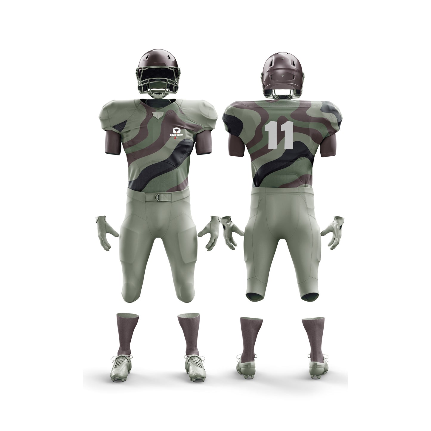Explore the Uniform Xpert American Football Uniform, crafted for elite athletes seeking top-tier performance. This premium gear combines advanced moisture-wicking technology, reinforced seams, and a sleek, professional design. Ideal for football players in the USA, UK, Canada, featuring superior comfort and durability. Elevate your game with this essential football attire designed to excel on the field.