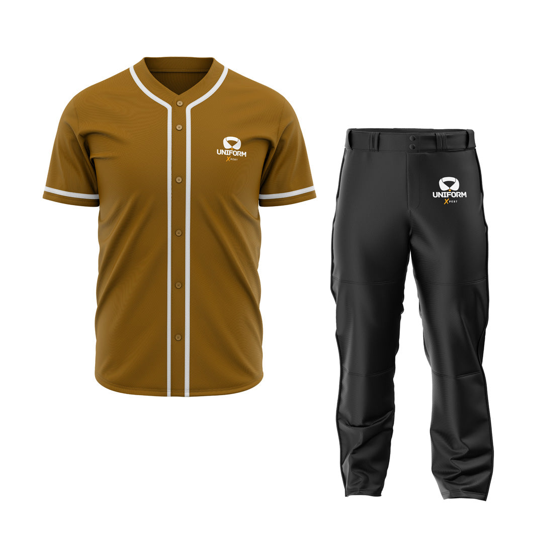 Uniform Xpert Baseball Uniforms: High-performance gear with moisture-wicking fabric, reinforced stitching, and a professional design. Ideal for baseball players in the USA, UK, and Canada, ensuring comfort and durability for every game and practice.