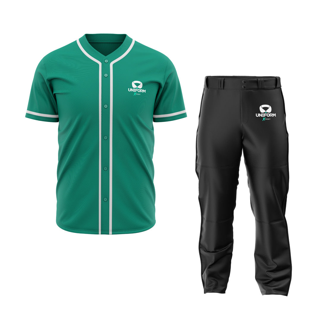 Uniform Xpert Baseball Uniforms: High-quality uniforms featuring moisture-wicking fabric, strong reinforced stitching, and a professional design. Perfect for baseball players in the USA, UK, and Canada, providing excellent comfort and performance during games and practices.