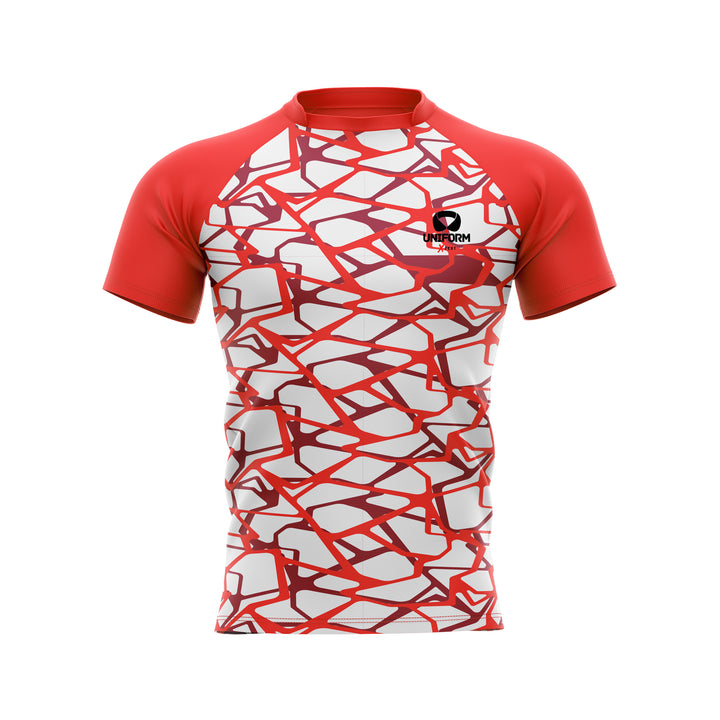 High-Quality Custom Rugby Jersey for Men, Professional Rugby Jersey with Team Logo, Premium Rugby Jersey, Customizable Rugby Jersey with Moisture-Wicking Fabric