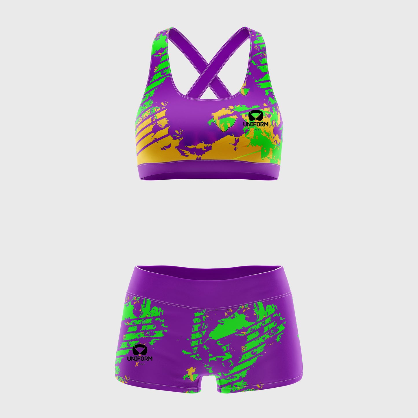 Custom Sports Bra Set | Personalized Activewear for Women Athletes