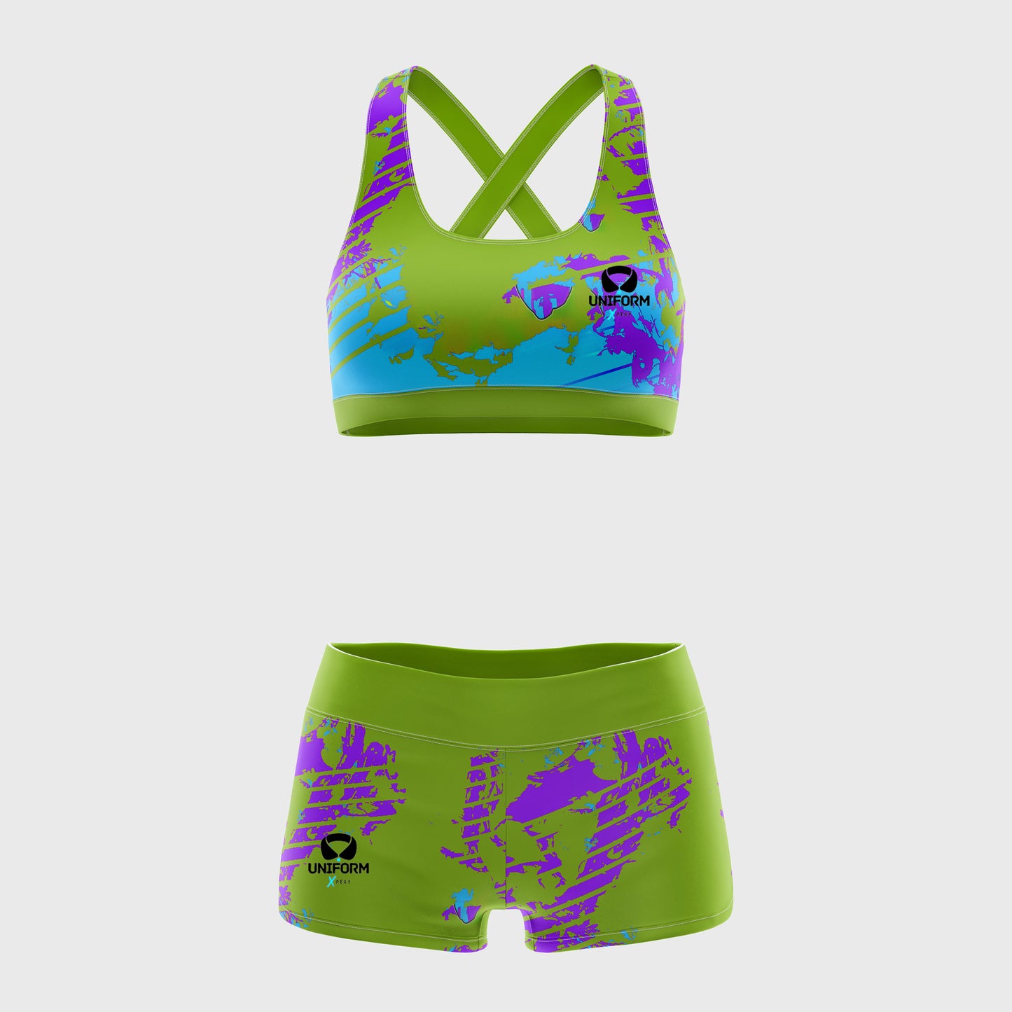 Custom Sports Bra Set | Personalized Activewear for Women Athletes