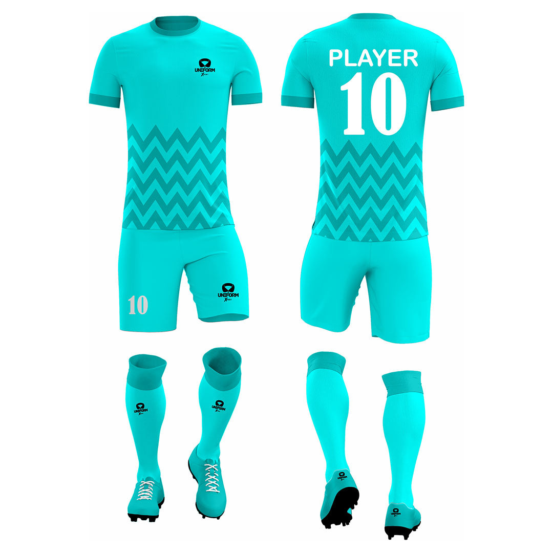 Dynamic Soccer Uniform Set | Custom Jerseys & Shorts for Teams